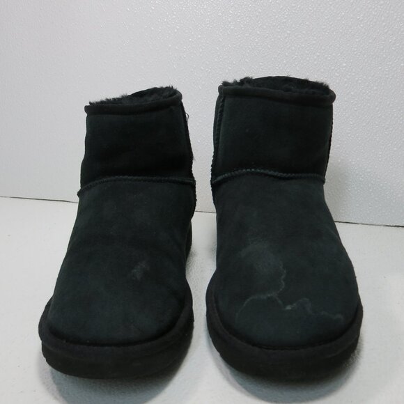 UGG Australia Classic Mini Black Boot 5854 Insulated Women's Footwear Shoes Sz 9 - Picture 5 of 6